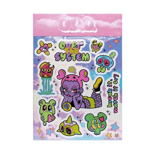 MISSY [OVER THE SYSTEM] STICKER SHEET